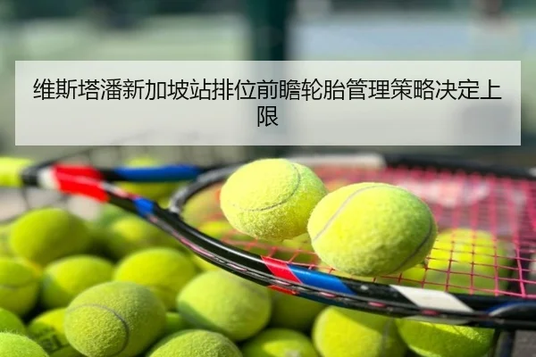 维斯塔潘新加坡站排位前瞻轮胎管理策略决定上限